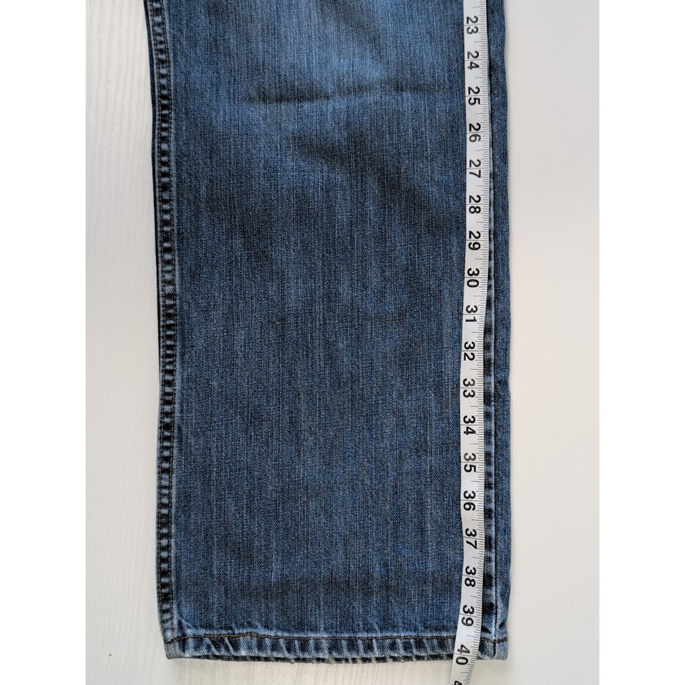 Eddie Bauer Straight Leg Jeans Men 34x30 Blue Denim Original Fit 100% Cotton - Picture 16 of 16
